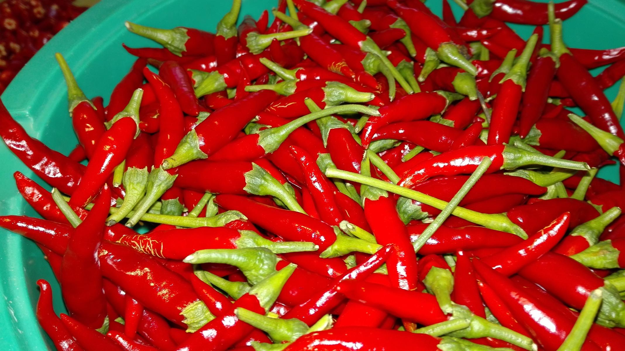 Birds Eye Chili mit Stunk - schön scharf