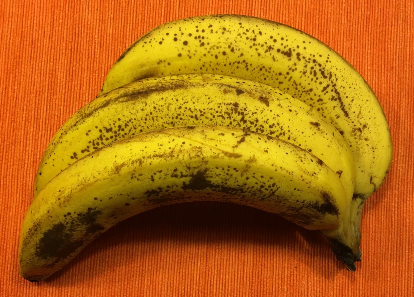 Braune Bananen - könnte man schon noch essen, manchmal hat man aber einfach keine Lust