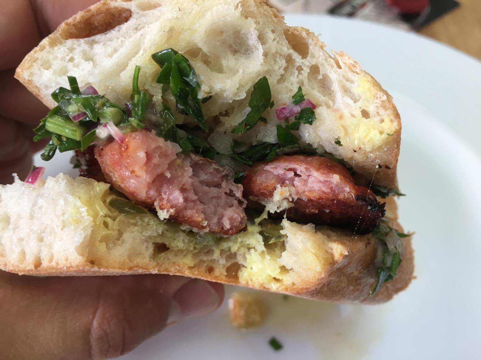 Choripan - wuchtig, fruchtig, scharf